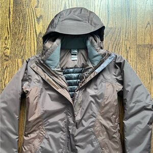 North Face brown jacket